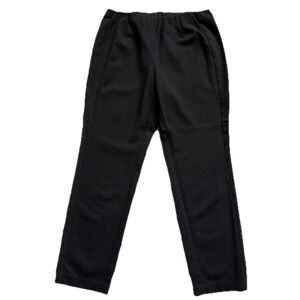 J. Jill Ponte Pant Womens Small Petite Black Slim Leg Pull On Stretch Casual
